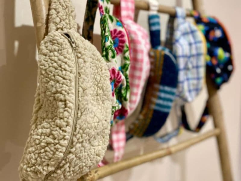 Billet Atelier couture création d'un sac banane à Riorges (42)