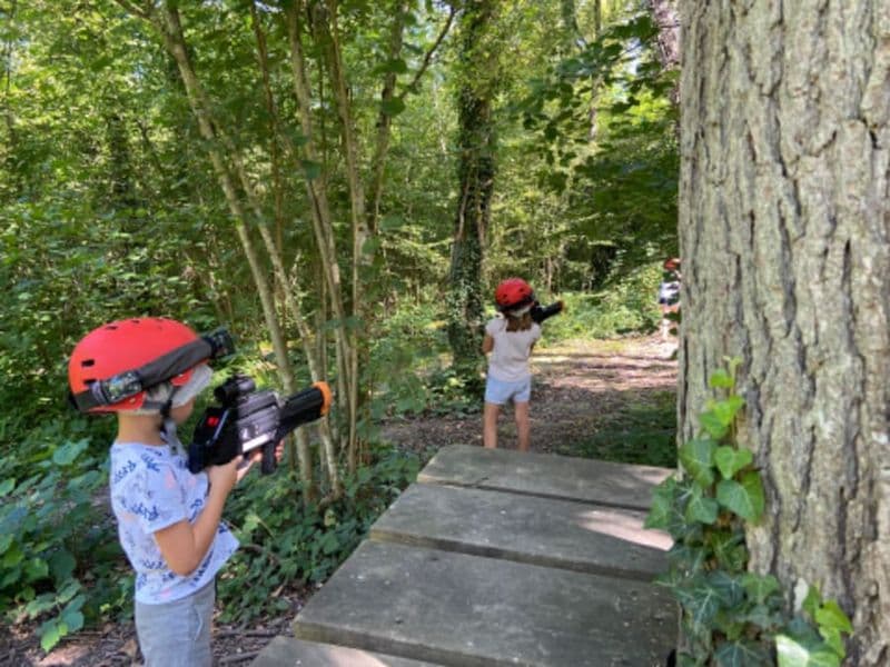 Billet Laser game à Romery (51)