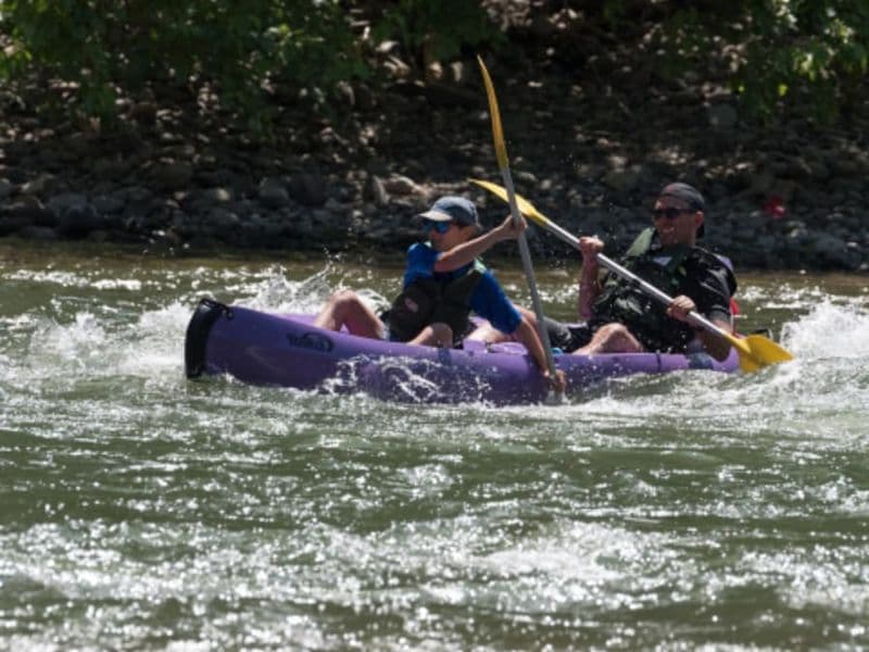 Billet Location de Canoë Kayak à Salavas - Parcours 24km