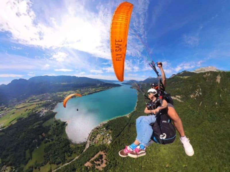 Billet Vol en parapente au départ du Col de la Forclaz  (74)