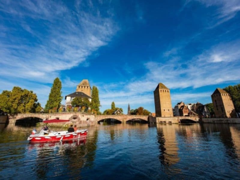 Billet Location de bateau électrique (5 pers. max) à Strasbourg