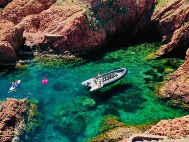 Billet Balade en semi-rigide l'Esterel depuis Saint-Raphaël (83)
