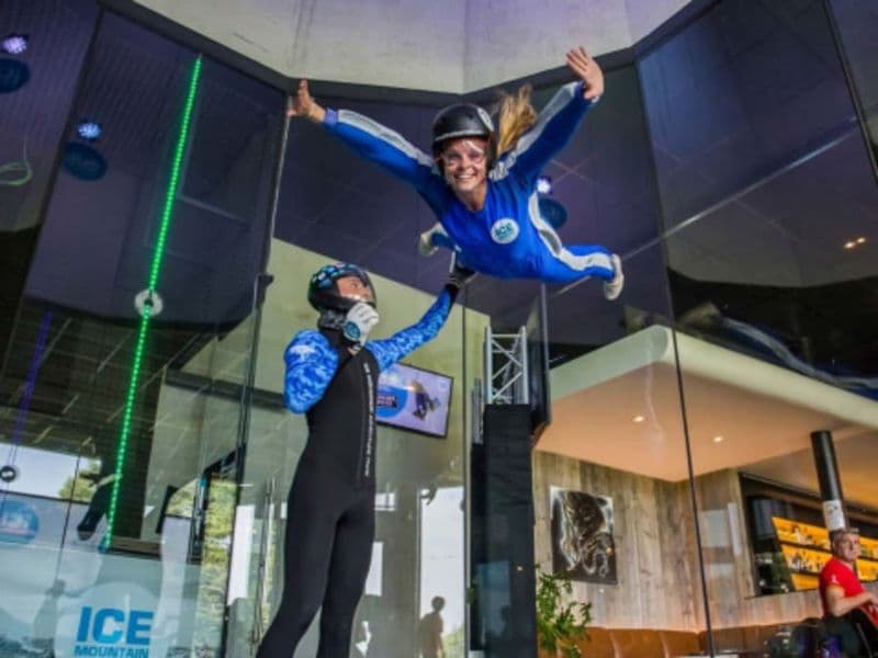 Billet Simulateur de chute libre en Soufflerie à Comines en Belgique