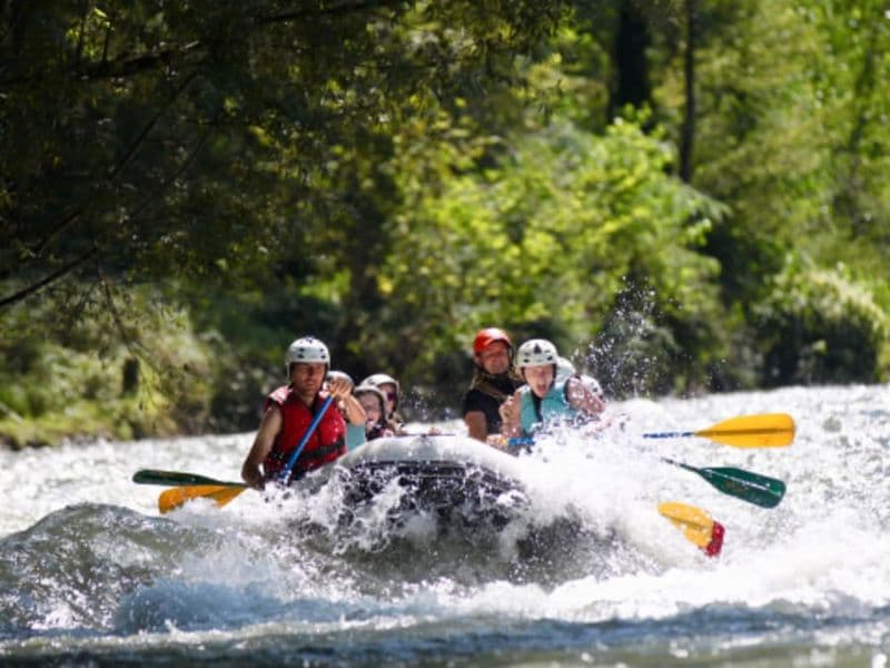 Billet Rafting à  Villelongue : journée complète sur le Gave de Pau