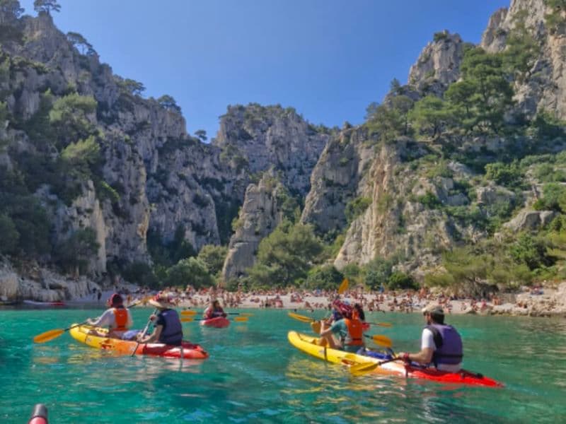 Billet Randonnée guidée en kayak en demi-journée à Cassis (13)