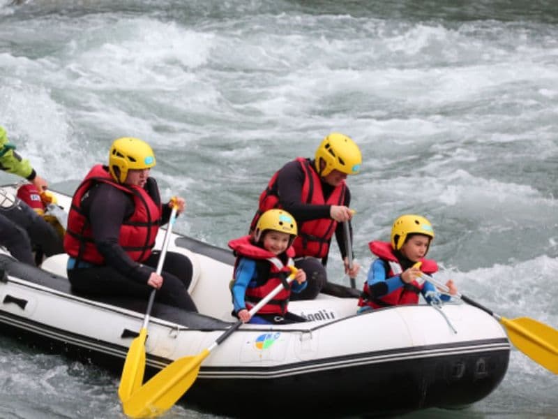 Billet Rafting à Landry : descente "famille" sur l'Isère (73)