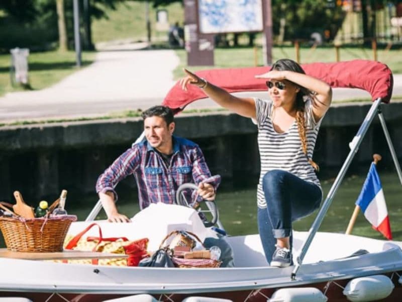 Billet Location de bateau électrique (7 pers.) à Strasbourg