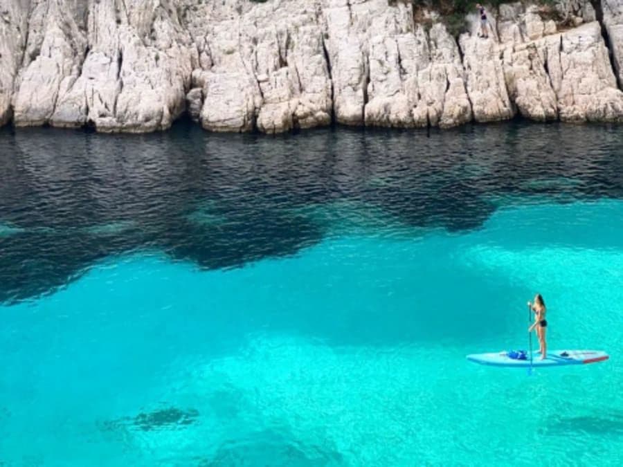 Billet Randonnée guidée en Stand-Up Paddle aux Calanques de Cassis