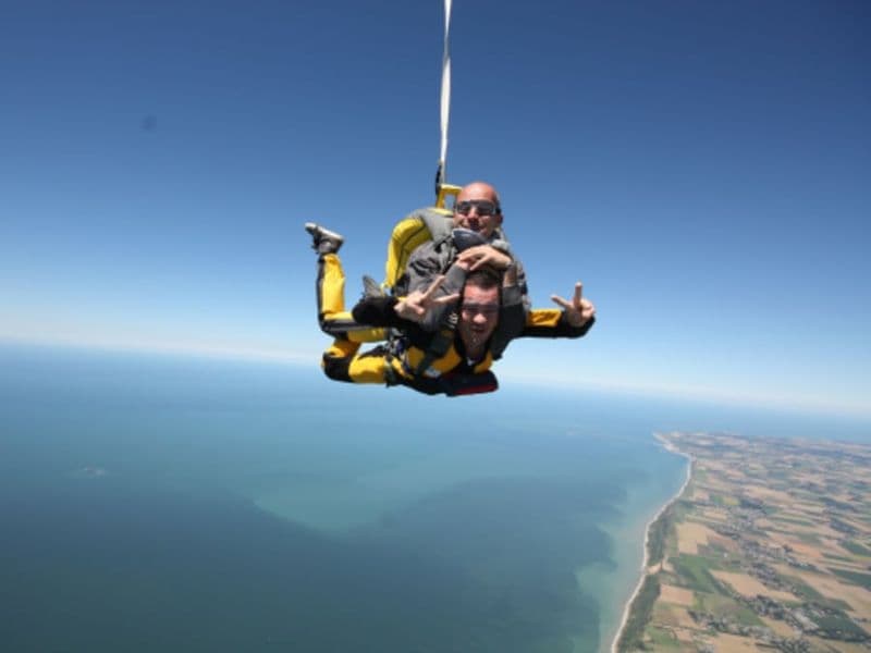 Billet Saut en Parachute en tandem au Havre (76)