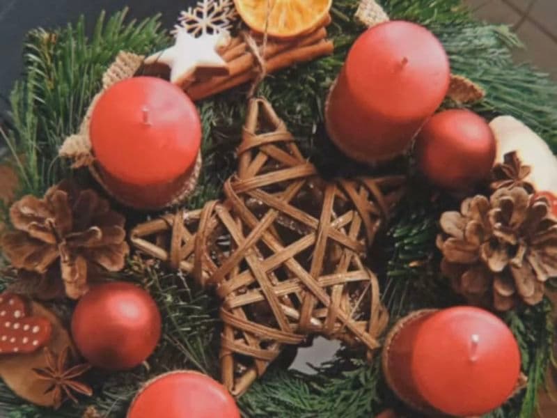 Billet Atelier couronne de l'Avent à Strasbourg (67)