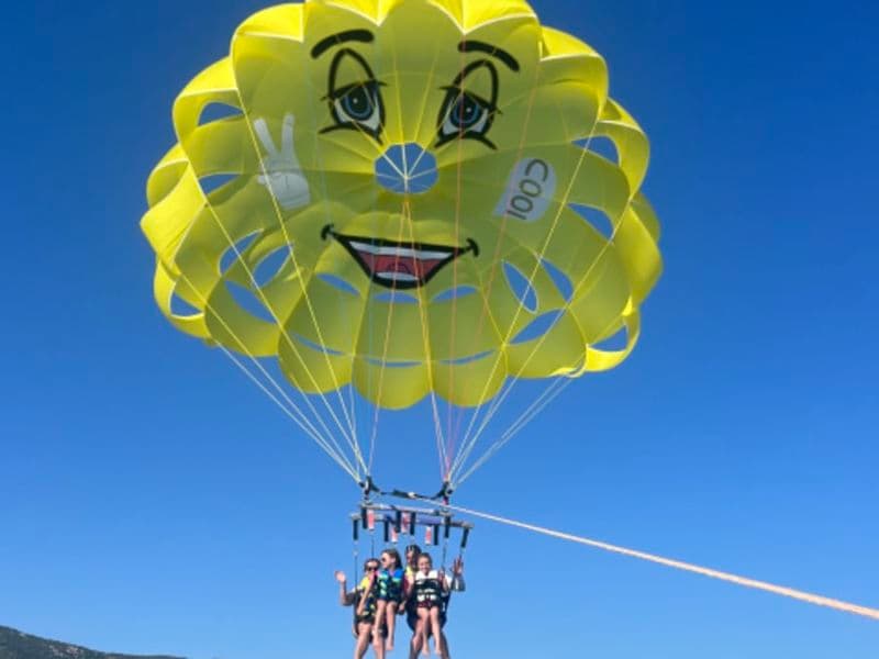 Billet Parachute Ascensionnel vol quintuor à La Rochelle (17)