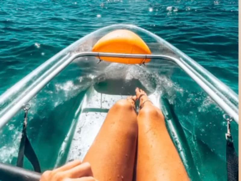 Billet Location de kayak transparent 3h à Antibes (06)