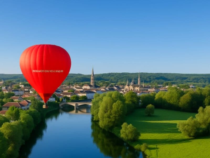 Billet Vol en Montgolfière au-dessus du Château de Saumur (49)