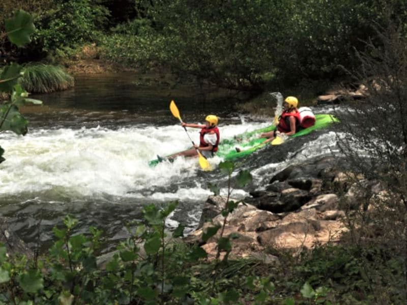Billet Location de Canoë Kayak  à Najac dans les gorges de l'Aveyron