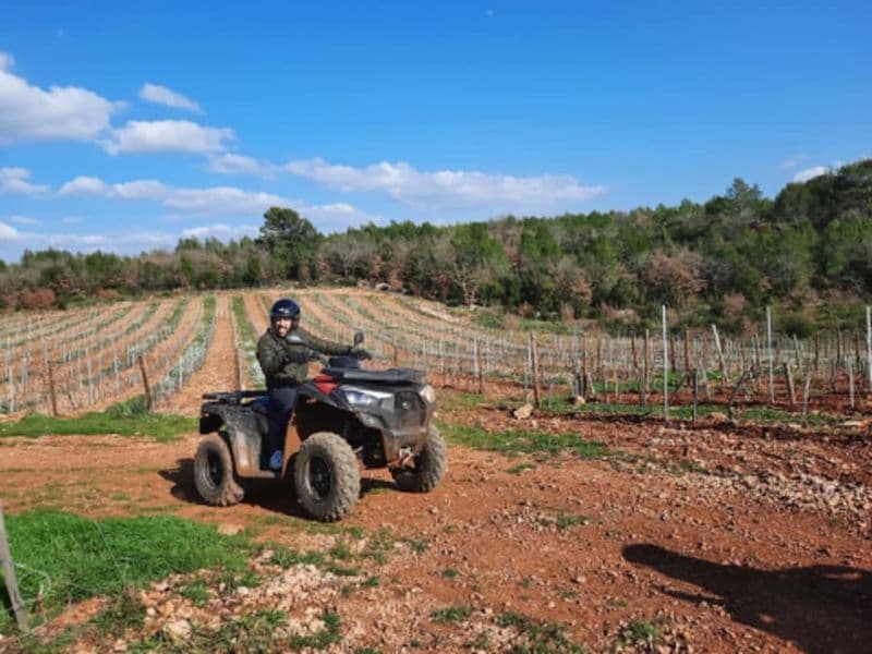 Billet Randonnée Quad à Carcès près de Draguignan (83)
