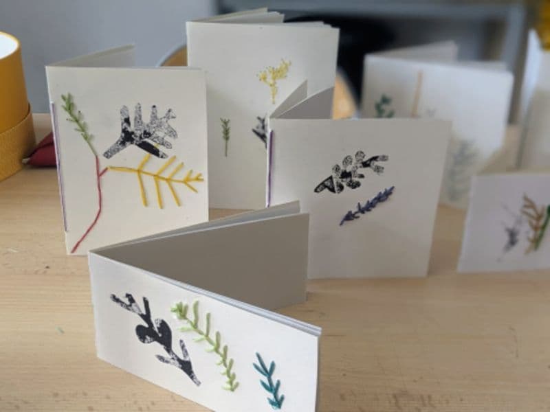 Billet Atelier broderie sur cahier parent-enfant à Toulouse (31)