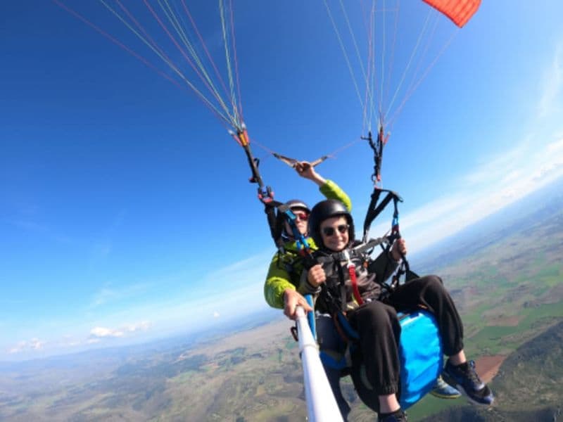 Billet Baptême de l'air en parapente à Millau (12)