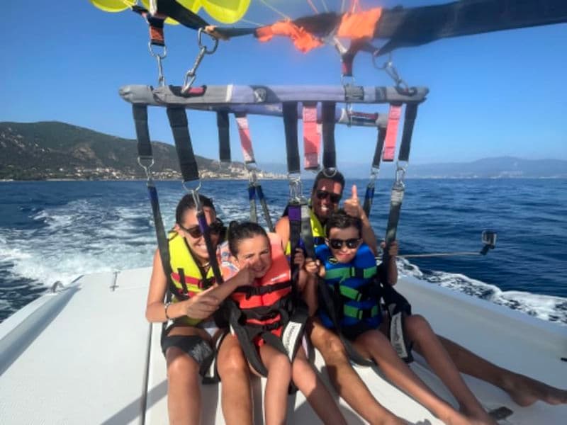 Billet Parachute Ascensionnel vol quatuor à La Rochelle (17)