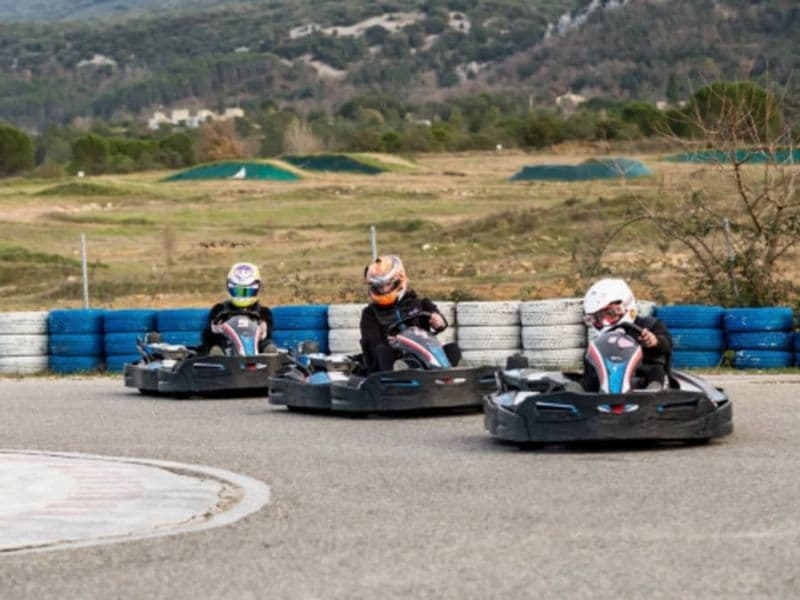 Billet Formule karting & paintball à Grospierres (07)