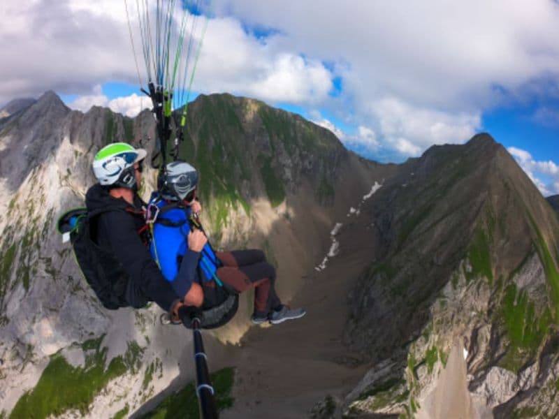Billet Vol premium en parapente depuis La Clusaz (74)