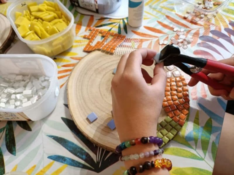 Billet Atelier d'initiation à la Mosaïque à Niévroz (01)