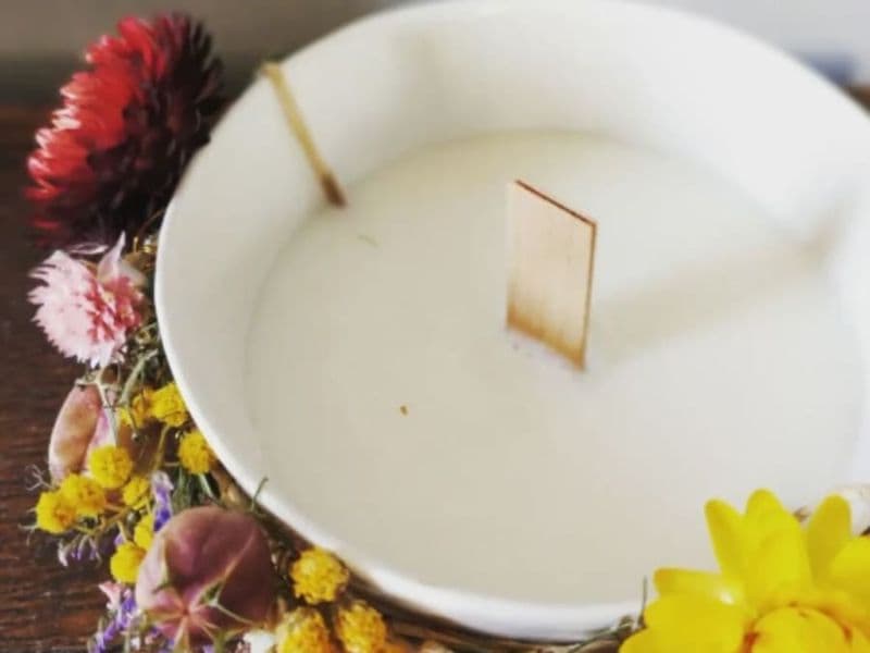 Billet Atelier Bougie parfumée et fleurie à Lyon 4ème