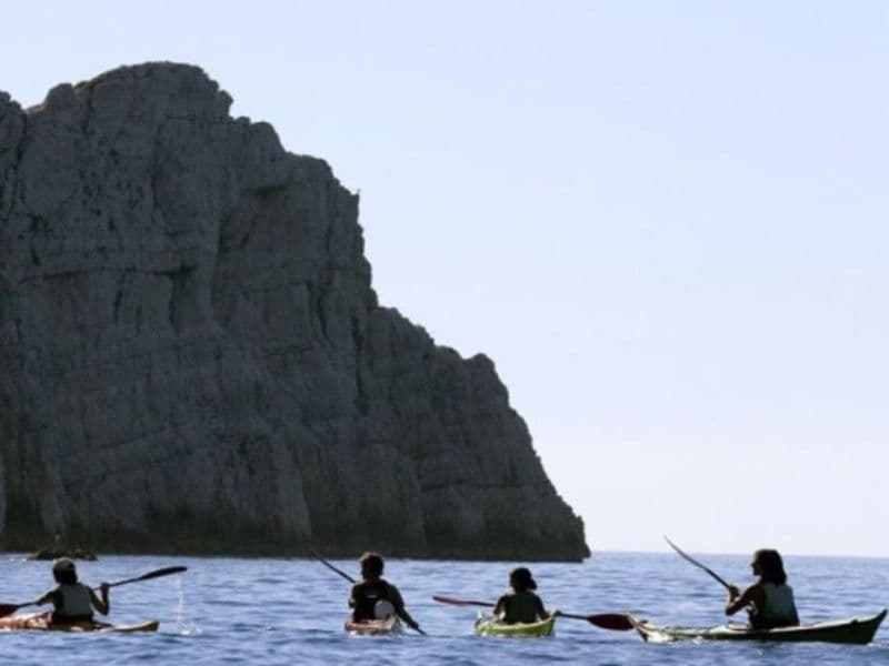 Billet Randonnée dans le Parc National des Calanques en Kayak