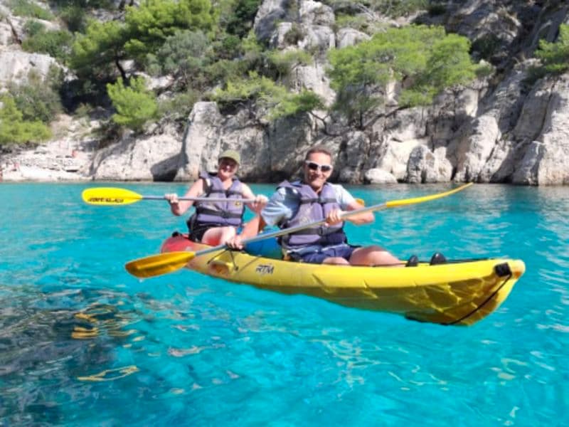 Billet Excursion kayak dans le Parc National des Calanques