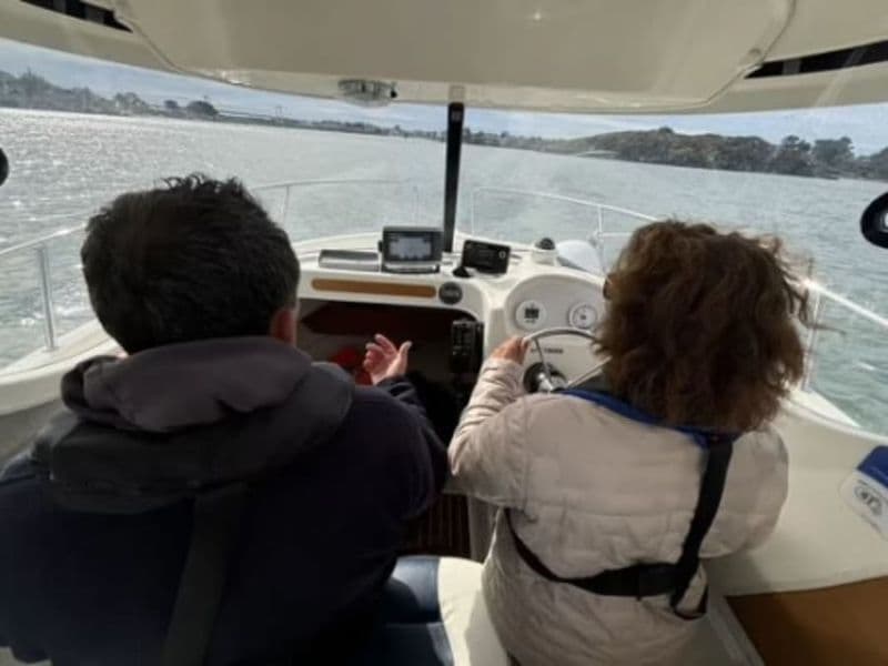 Billet Coaching reprise en main permis bateau à Etel (56)