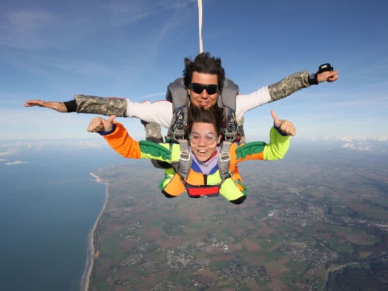 Billet Saut en Parachute Deauville Trouville Honfleur Etretat (76)