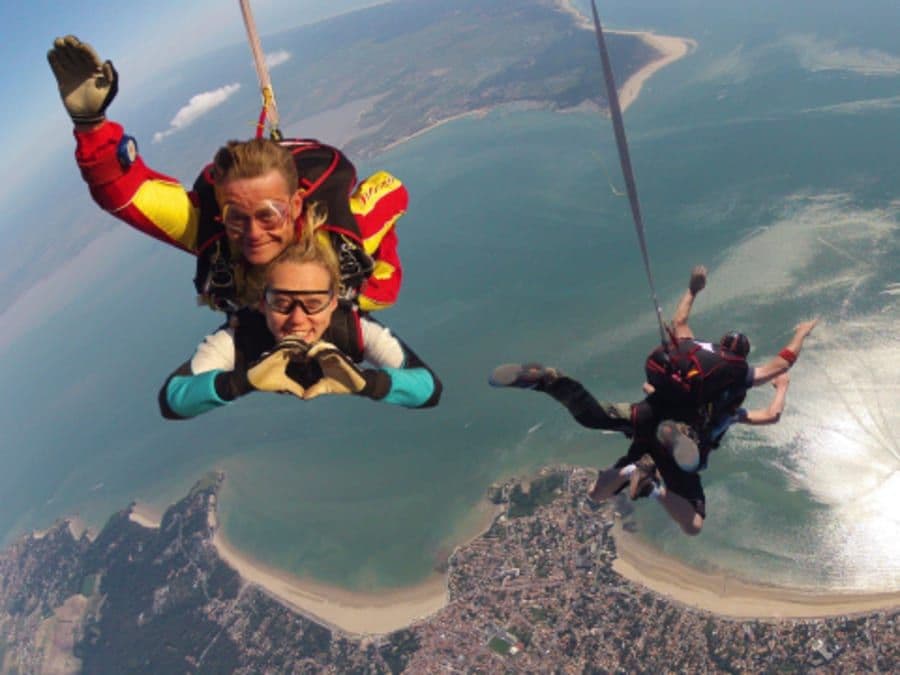 Billet Saut en Parachute en tandem à Royan (17)