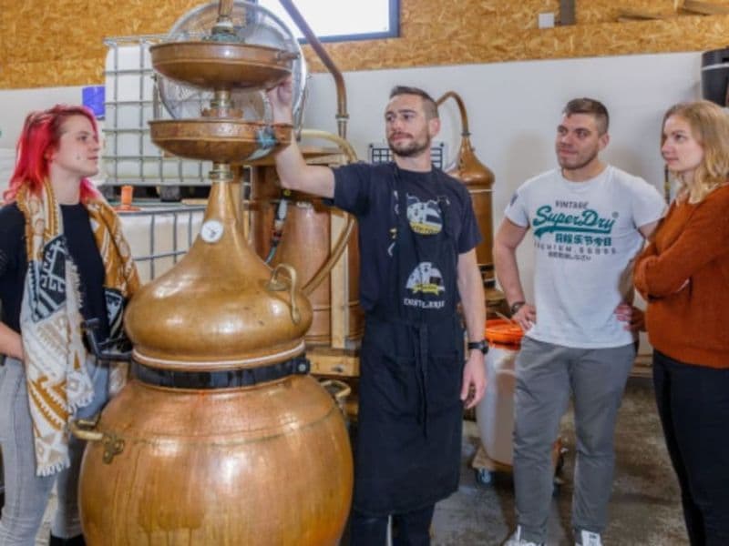 Billet Visite d'une distillerie et dégustation de spiritueux à Acigné