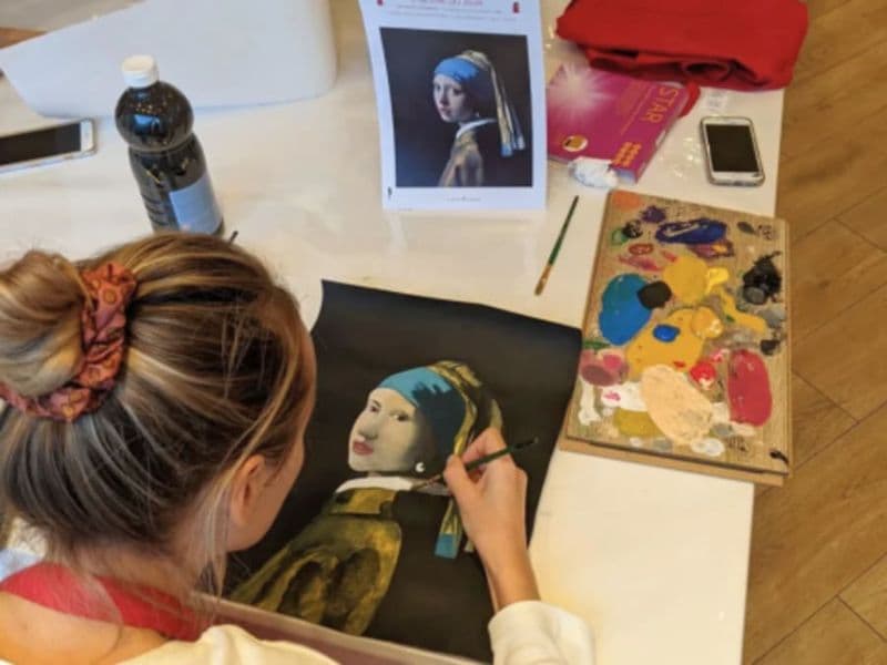 Billet Atelier de dessin ou peinture adultes à Antibes (06)