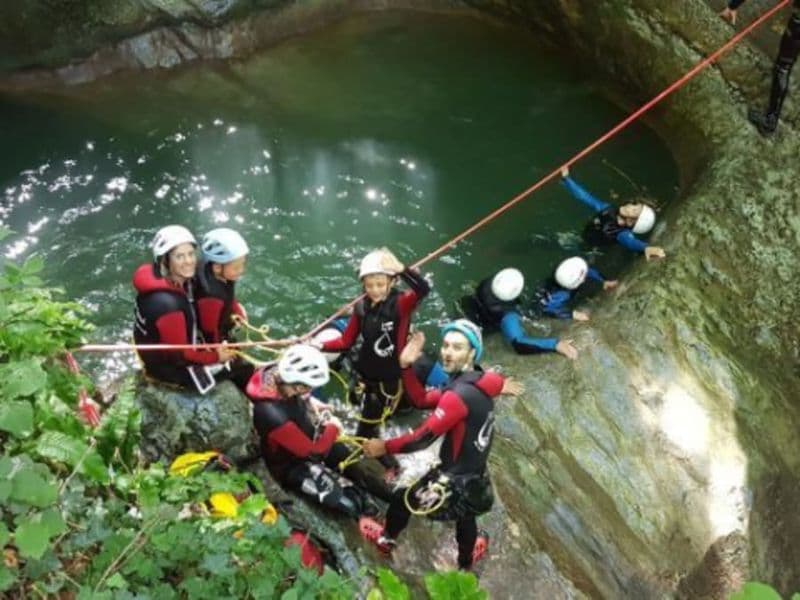 Billet Canyoning au Canyon de Ternèze à Curienne (73)