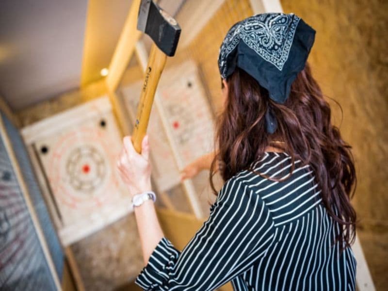 Billet Lancer de hache à Échirolles proche de Grenoble (38)