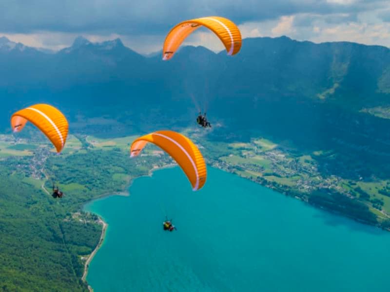 Billet Vol ascendance en parapente au-dessus du lac d'Annecy (74)