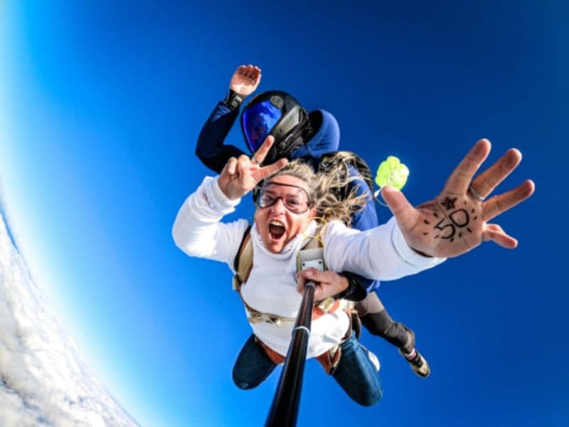 Billet Saut en parachute au-dessus des Sables-d'Olonne (85)