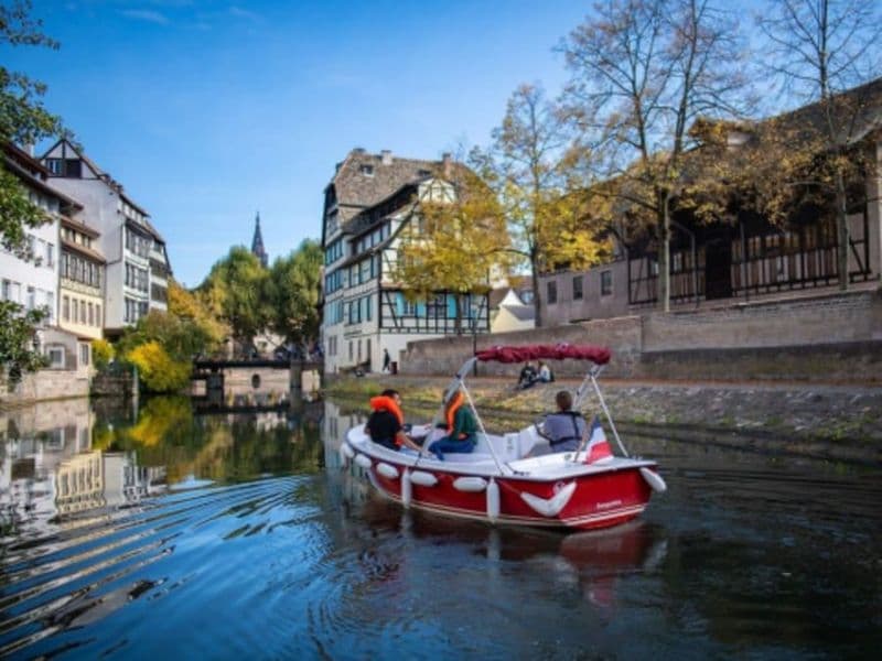 Billet Location de bateau électrique (7 pers. max) à Strasbourg