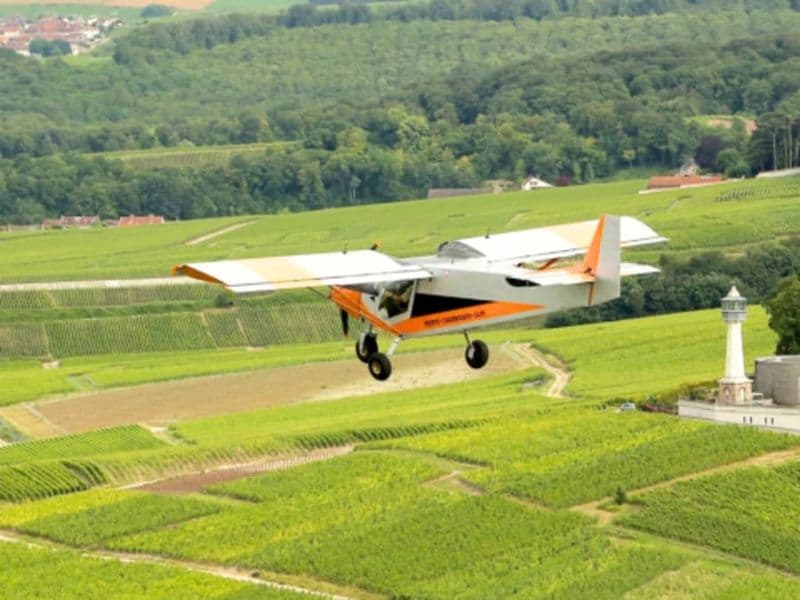 Billet Baptême en ULM 3 axes à Prunay (51)