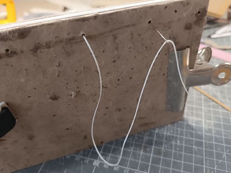 Billet Atelier création de carnet en couture japonaise à Peymeinade