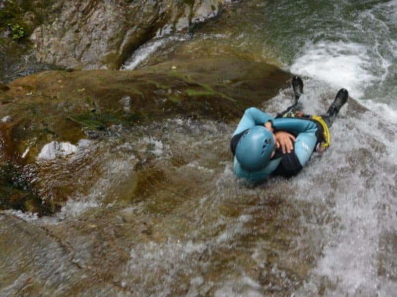 Billet Canyoning  à Saint-Egrève dans le canyon de l'Infernet (38)