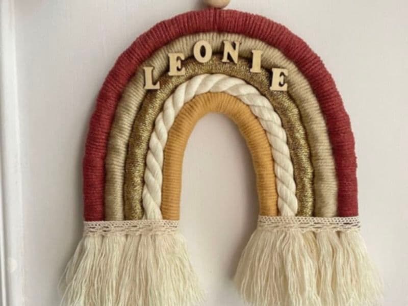 Billet Atelier macramé arc-en-ciel personnalisable à Toulouse (31)