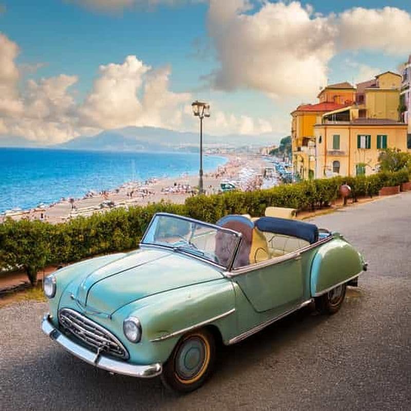 Billet Circuit en voiture ancienne à Termoli avec dégustation de produits typiques