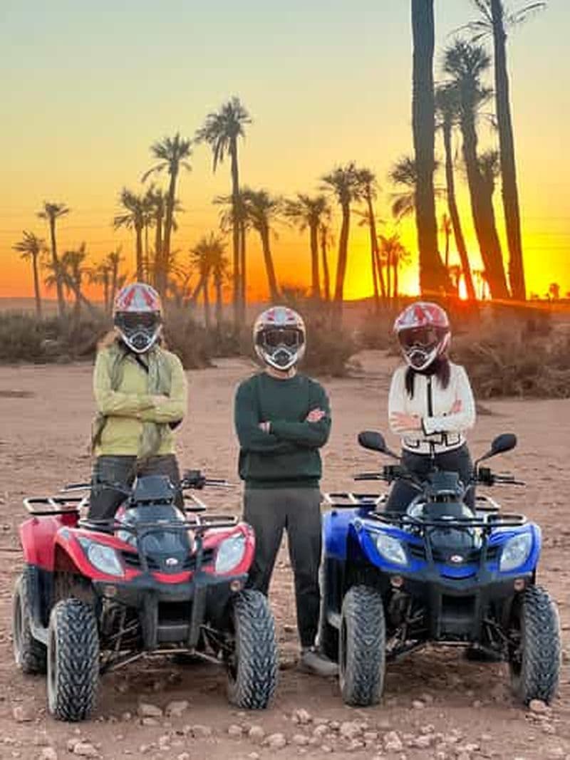 Billet Marrakech : Excursion en quad dans la palmeraie et le désert de Jbilat
