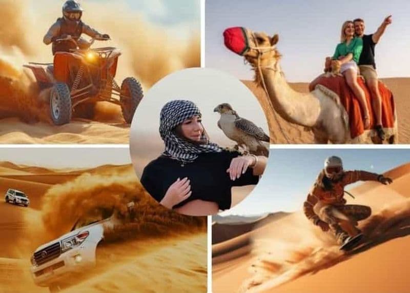 Billet Qatar : safari, quad, buggy dans les dunes, sandboard et balade à dos de chameau