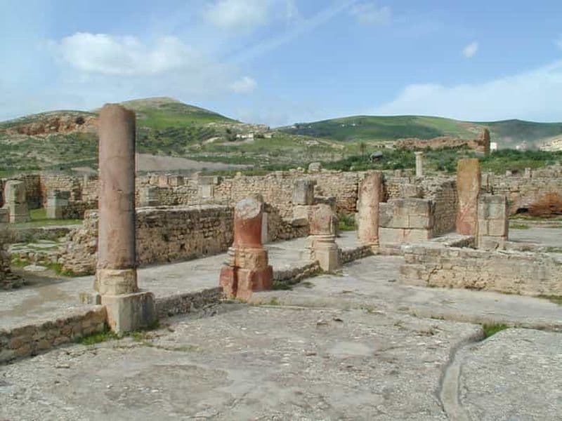 Billet De Tunis : Visite archéologique de Bulla Regia et Dougga et déjeuner