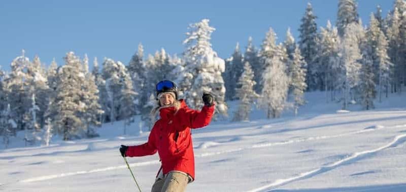 Billet Pyhä-Luosto : Aventure de surf des neiges avec balade en E-Fatbike