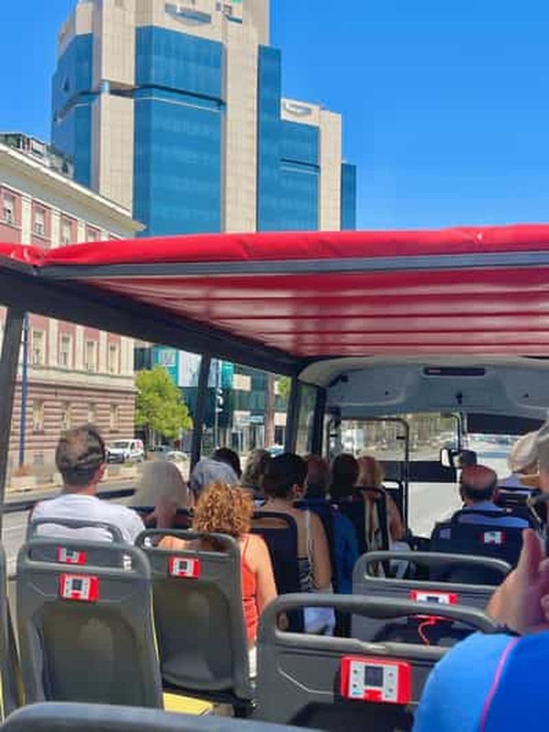 Billet Tirana : Visite en bus du centre ville