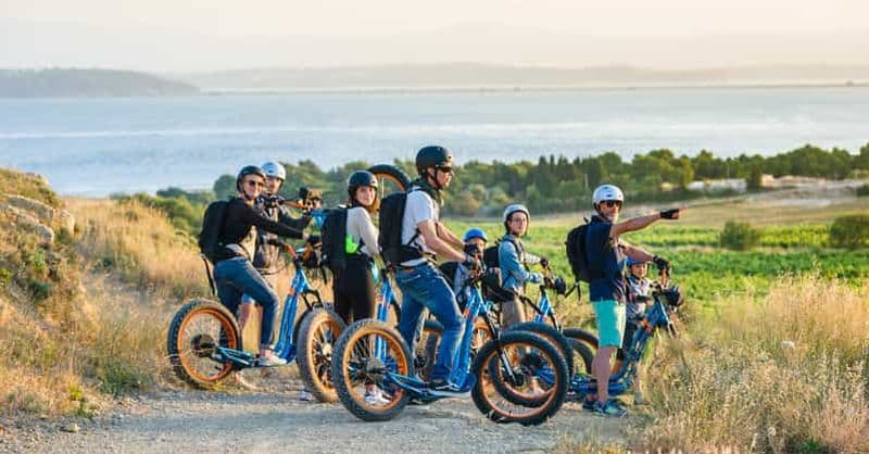 Billet A Gruissan, visites en trottinettes tout terrain électriques