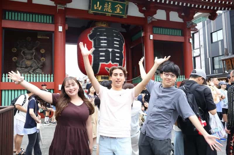 Billet Tokyo : visite privée d'Asakusa et de Senso-ji avec 3 arrêts gourmands